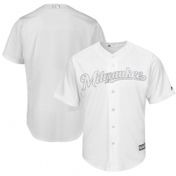 Brewers Blank White 2019 Players Weekend Player Jersey