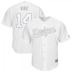 Dodgers 14 Enrique Hernandez Kike White 2019 Players Weekend Player Jersey