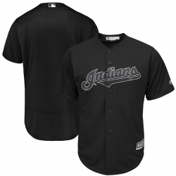Indians Blank Black 2019 Players Weekend Authentic Player Jersey