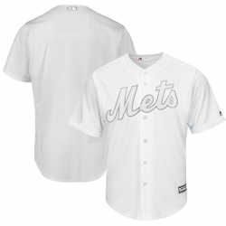 Mets Blank White 2019 Players Weekend Player Jersey
