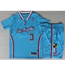 Los Angeles Clippers 3 Chris Paul Blue Revolution 30 Swingman NBA Jersey Short Suits New Style