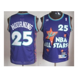 NBA 95 All Star #25 Mourning Purple Jerseys