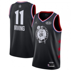 Celtics 11 Kyrie Irving Black 2019 NBA All Star Game Jordan Brand Swingman Jersey