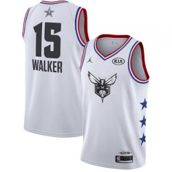 Hornets 13 Kemba Walker White 2019 NBA All Star Game Jordan Brand Swingman Jersey