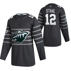 Wild 12 Eric Staal Gray 2020 NHL All Star Game Adidas Jersey