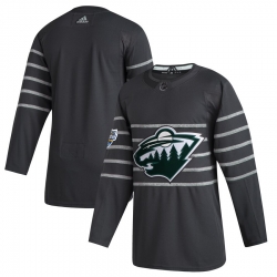 Wild Blank Gray 2020 NHL All Star Game Adidas Jersey