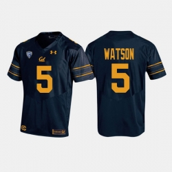 California Golden Bears Tre Watson College Football Navy Jersey