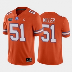 Florida Gators Ventrell Miller Orange Alternate Men'S Jersey
