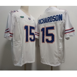 Men Florida Gators Anthony Richardson #15 White F U S E College Football Jersey
