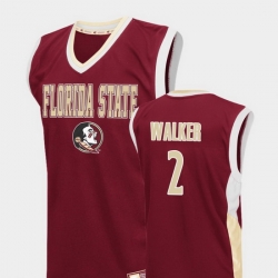 Men Florida State Seminoles Cj Walker Red Fadeaway College Basketball Jersey