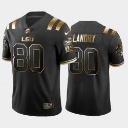 LSU Tiger Jarvis Landry Black Golden Edition Men'S Jersey
