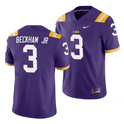 Lsu Tiger Odell Beckham Jr. Purple Game College Football Jersey