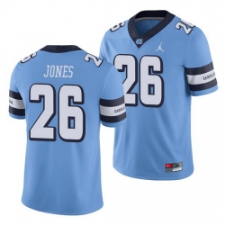 North Carolina Tar Heels D.J. Jones Carolina Blue College Football Men'S Jersey