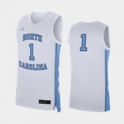 North Carolina Tar Heels White Replica Men'S Jersey