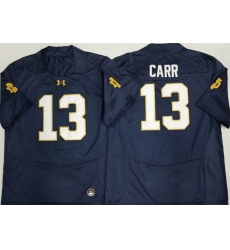Men Notre Dame Fighting Irish 13 CJ Carr Navy Limited Stitched Jersey Men Notre Dame Fighting Irish 13 CJ Carr Navy Limited Stitched Jersey
