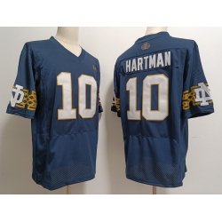 Notre Dame Fighting Irish Sam Hartman #10 Navy Blue 2023 Stitched Jersey