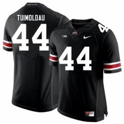 Youth #44 J.T. Tuimoloau Ohio State Buckeyes College Football Jerseys Black