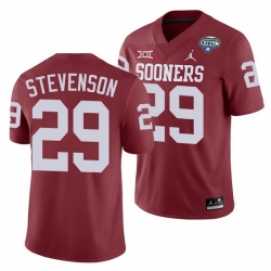 Oklahoma Sooners Rhamondre Stevenson Crimson 2020 Cotton Bowl Classic College Football Jersey