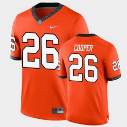 Men Oklahoma State Cowboys Micah Cooper College Football Orange Game Jersey