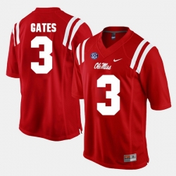 Demarquis Gates Red Ole Miss Rebels Alumni Football Game Jersey