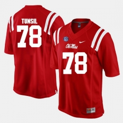 Laremy Tunsil Red Ole Miss Rebels Alumni Football Game Jersey
