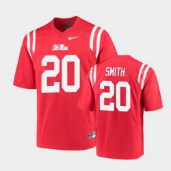 Men Ole Miss Rebels Keidron Smith College Football Red Game Jersey