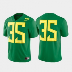 Men Oregon Ducks 35 Green Limited Football Jersey