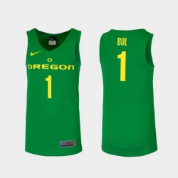 Men Oregon Ducks Bol Bol Green Replica College Basketball Jersey