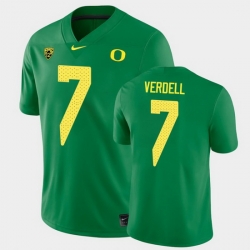 Men Oregon Ducks Cj Verdell College Football Green Game Jersey