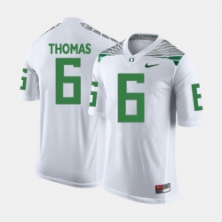 Men Oregon Ducks De'Anthony Thomas College Football White Jersey