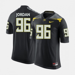 Men Oregon Ducks Dion Jordan College Football Black Jersey