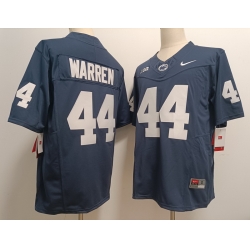 Penn State Nittany Lions  #44 Tyler Warren Navy F U S E Jersey 3