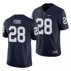 penn state nittany lions devyn ford navy college football men's jersey