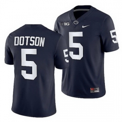 penn state nittany lions jahan dotson navy college football men jersey