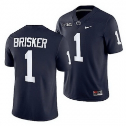 penn state nittany lions jaquan brisker navy college football men jersey