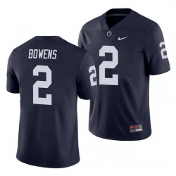 penn state nittany lions micah bowens navy college football men's jersey