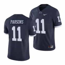 penn state nittany lions micah parsons navy limited men's jersey