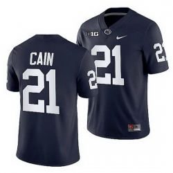 penn state nittany lions noah cain navy college football men jersey