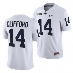 penn state nittany lions sean clifford white college football men jersey