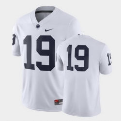 penn state nittany lions white game men's jersey