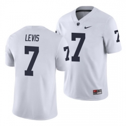 penn state nittany lions will levis white college football men's jersey