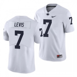 penn state nittany lions will levis white limited men's jersey