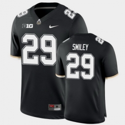 Men Purdue Boilermakers Simeon Smiley College Football Game Black Jersey