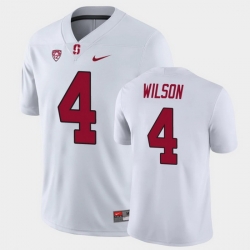 Men Stanford Cardinal Michael Wilson Game White College Football Jersey