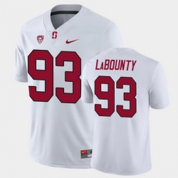 Men Stanford Cardinal Trey Labounty Game White College Football Jersey
