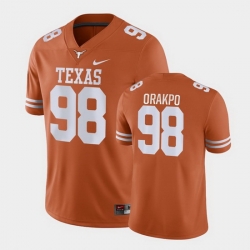 Texas Longhorns Brian Orakpo Orange Game Men'S Jersey