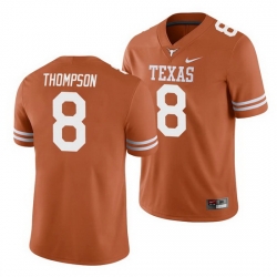 Texas Longhorns Casey Thompson Texas Orange College Football Men'S Jersey