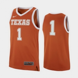 Texas Longhorns Texas Orange Replica Men'S Jersey 0