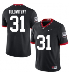 2020 Men #31 Reid Tulowitzky Georgia Bulldogs Mascot 100th Anniversary College Football Jerseys Sale