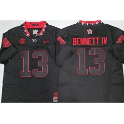 Georgia Bulldogs  13 Stetson Bennett IV White 2026 F U S E  Stitched Jersey